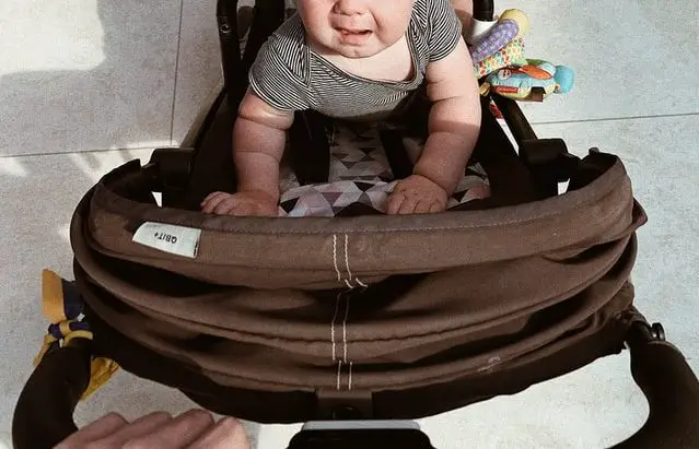 Baby crying stroller