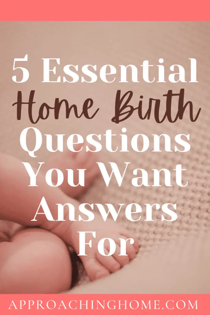 home birth questions faqs