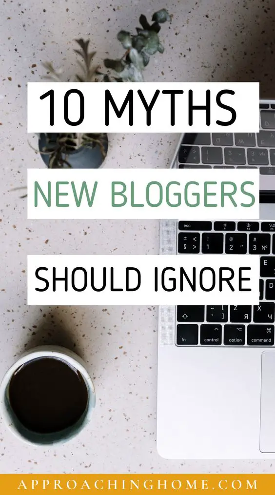 blogging myths pin