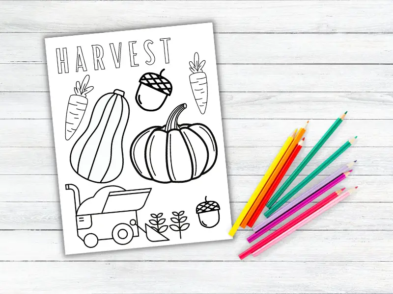 Halloween Coloring page printable free for toddlers