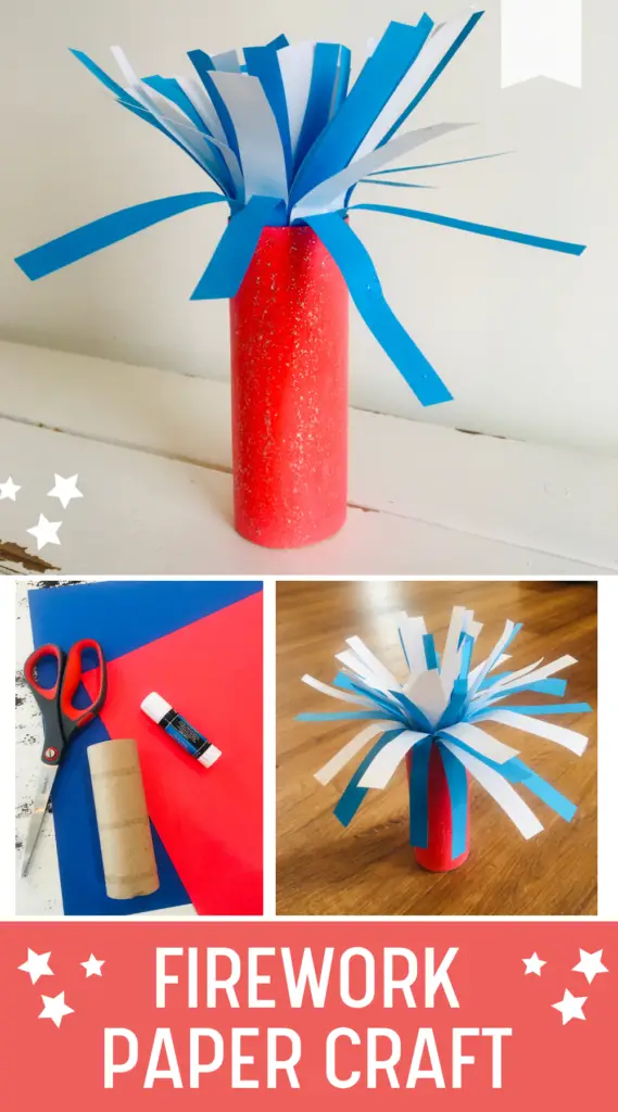 toilet paper tube firework craft for kids pinterest pin